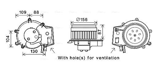 AVA QUALITY COOLING Salona ventilators MS8625